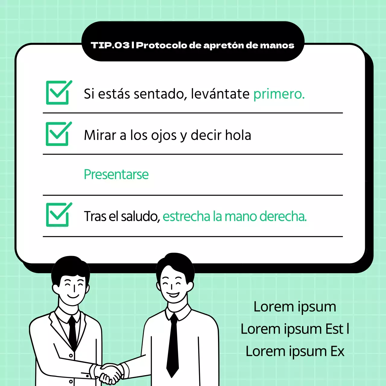 Consejos de etiqueta en la oficina