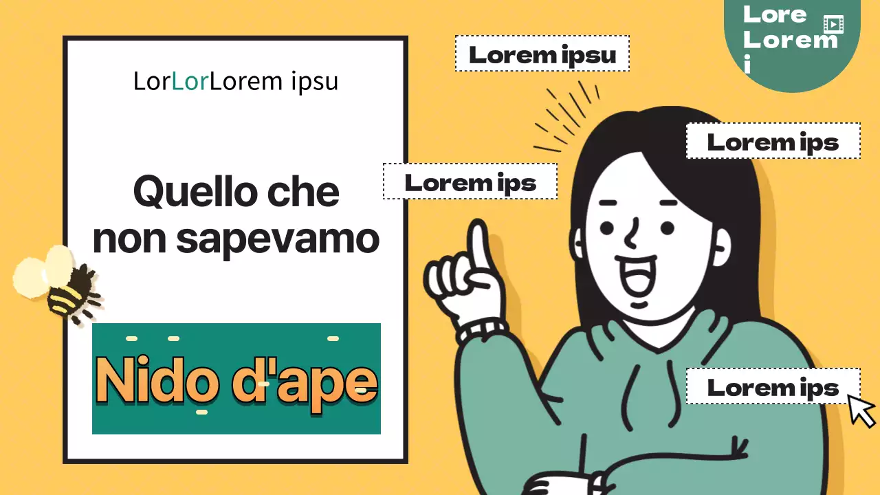 Miniature di YouTube pulite e gialle