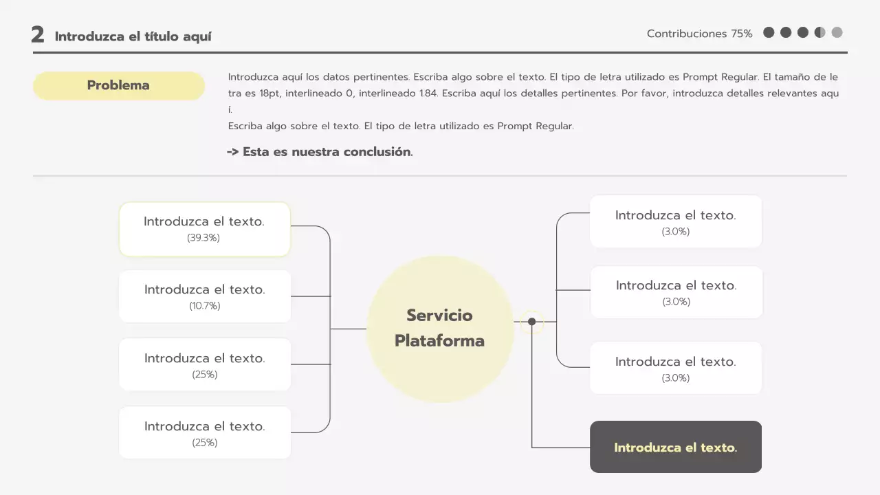 Una carpeta de planificación limpia con un estampado blanco y negro en blanco y gris