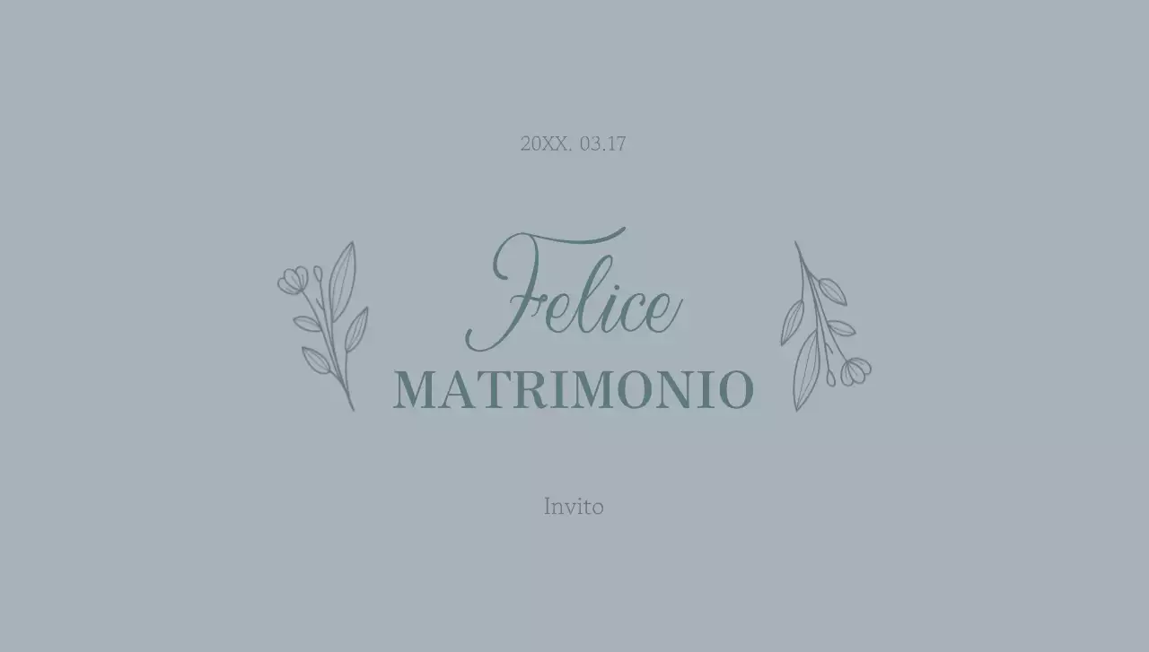 Lussuose buste per inviti di nozze con testo e illustrazioni floreali