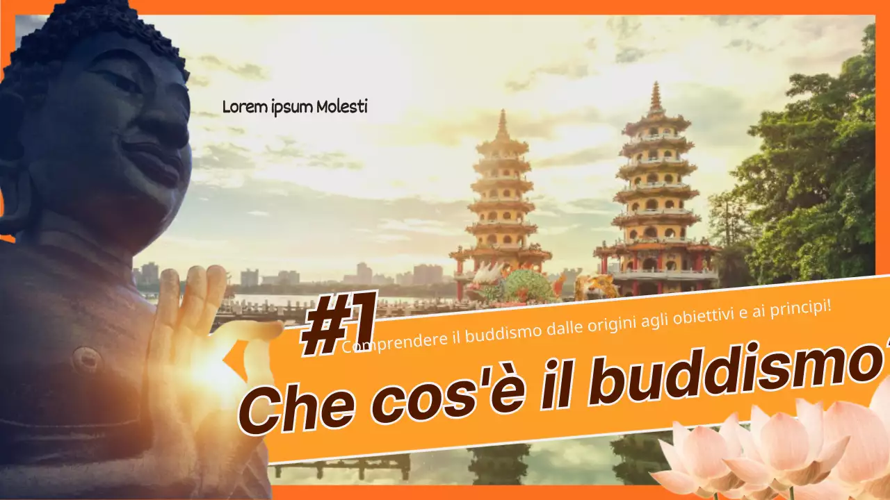 Miniature buddiste di primo piano