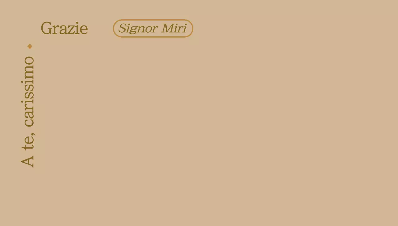 Un design semplice, beige, basato sul testo, con un concetto semplice di gratitudine.