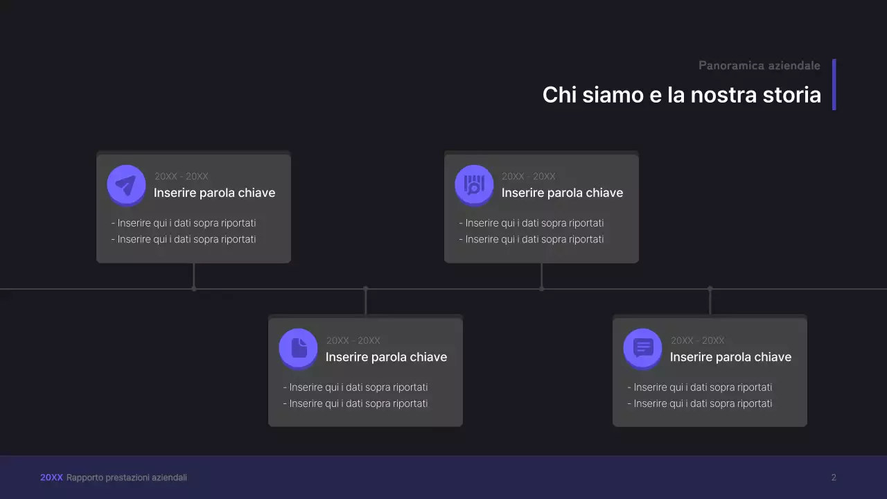 Kit di presentazione aziendale viola, concetto di interfaccia utente tridimensionale