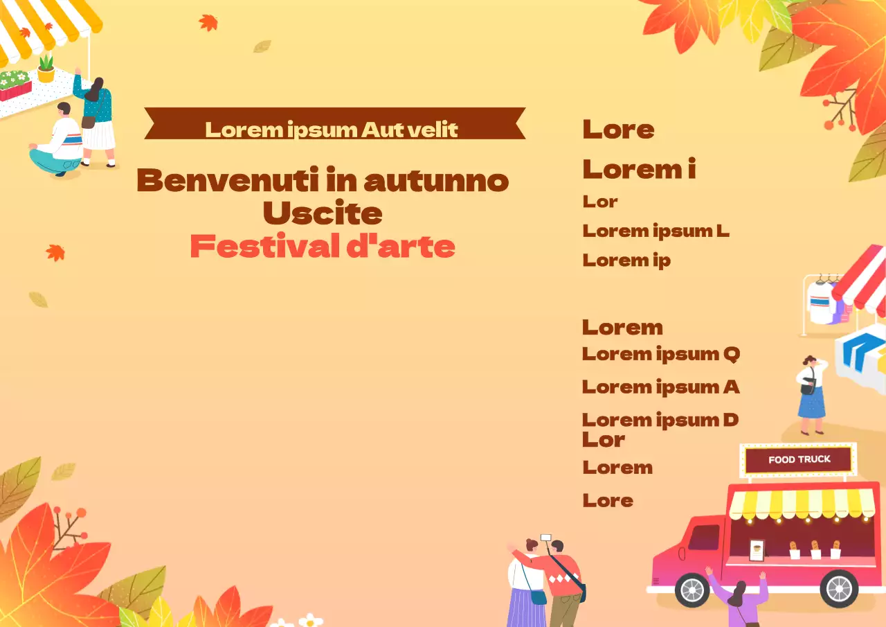 Festival delle arti d'autunno_Pubblicità stradale