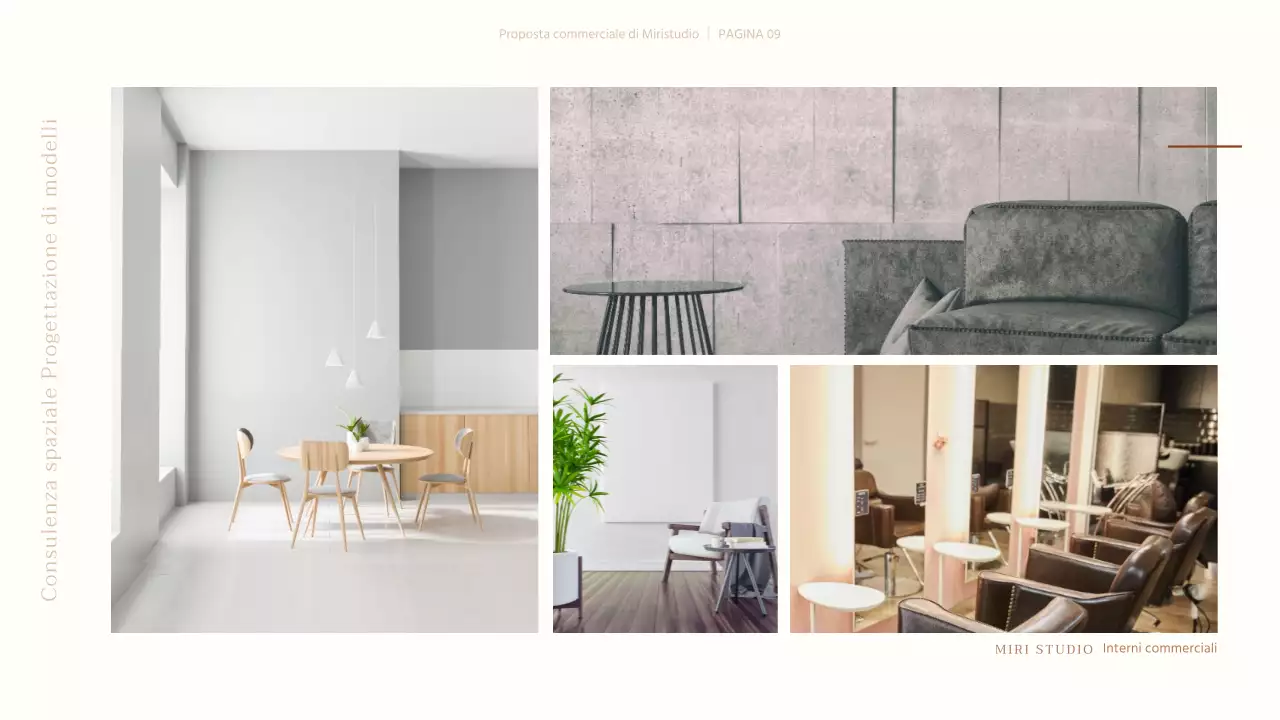 Beige Presentazione semplice