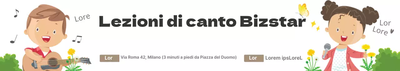 Lezioni di canto Bizstar
