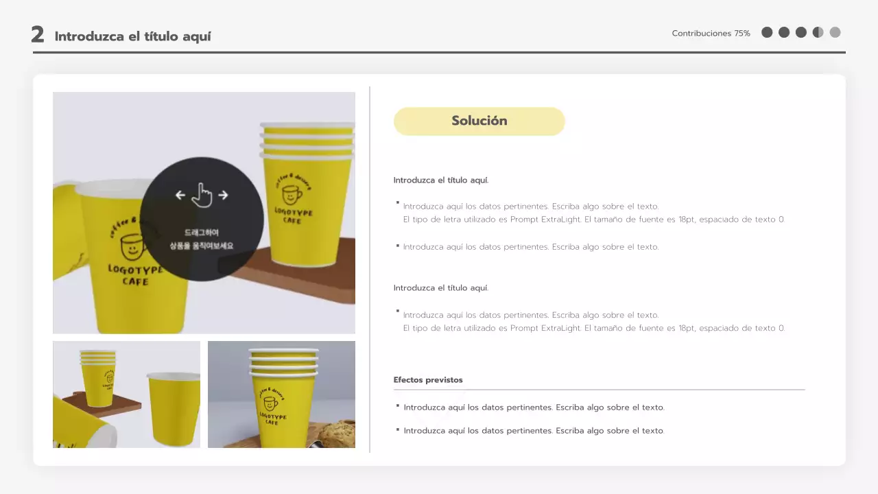 Una carpeta de planificación limpia con un estampado blanco y negro en blanco y gris