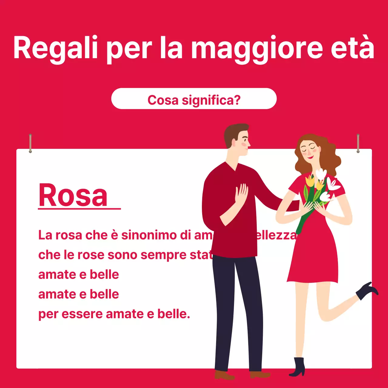 Regali per la maggiore età