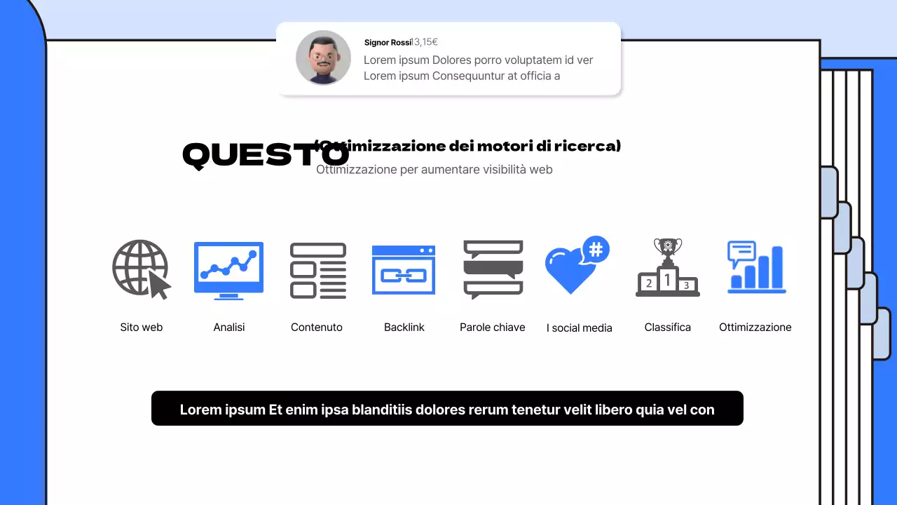 Guida al semplice dizionario dei termini di lavoro Blue's