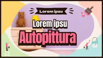 Autoproduzione di una cameretta colorata