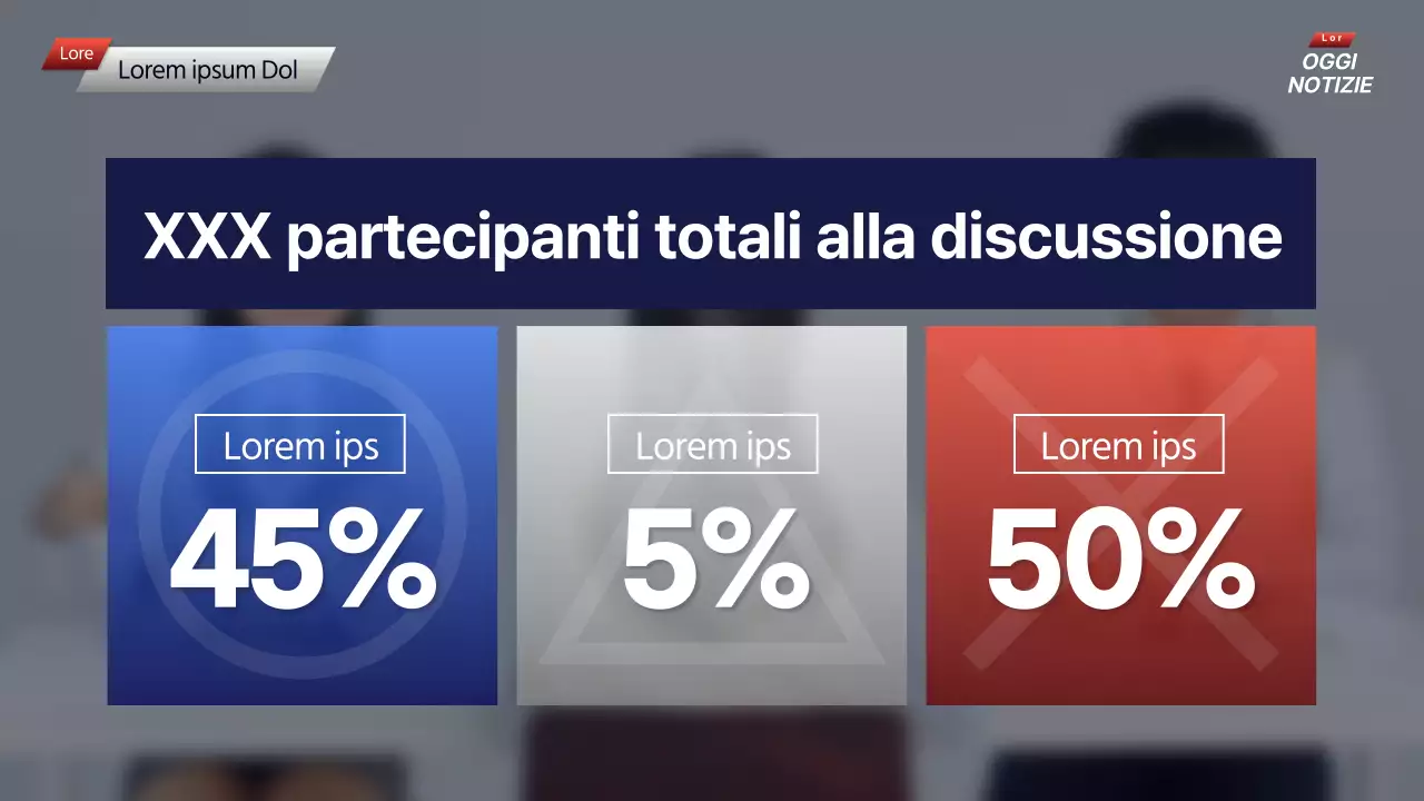 La scuola discute la tendenza del blu e del nero Notizie