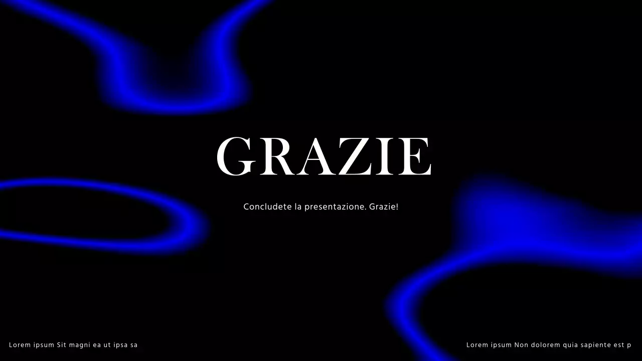 Ritratto di tendenza in blu, bianco e nero