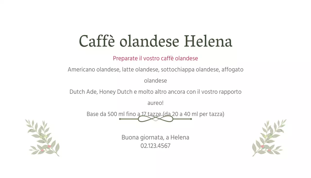 Caffè olandese