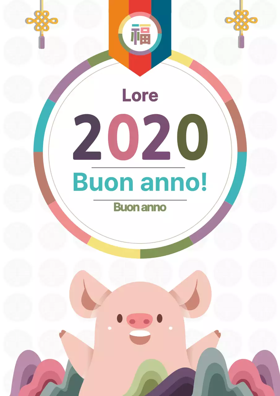 Auguri di buon anno