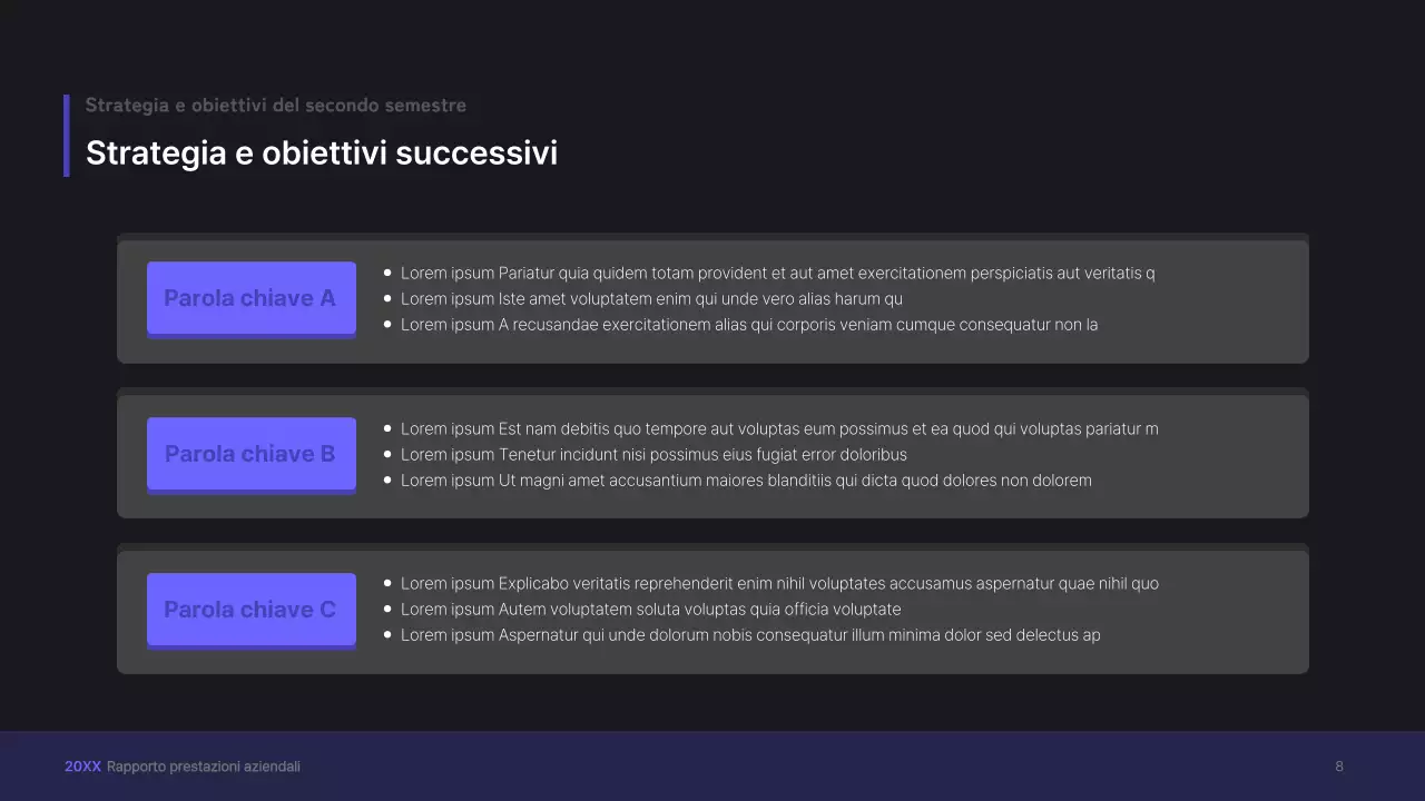 Kit di presentazione aziendale viola, concetto di interfaccia utente tridimensionale