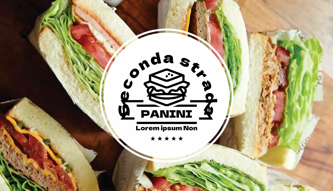 FotoSegnalato panino nero ordinato al ristorante