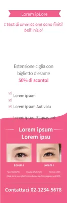 Eventi sull'estensione delle ciglia