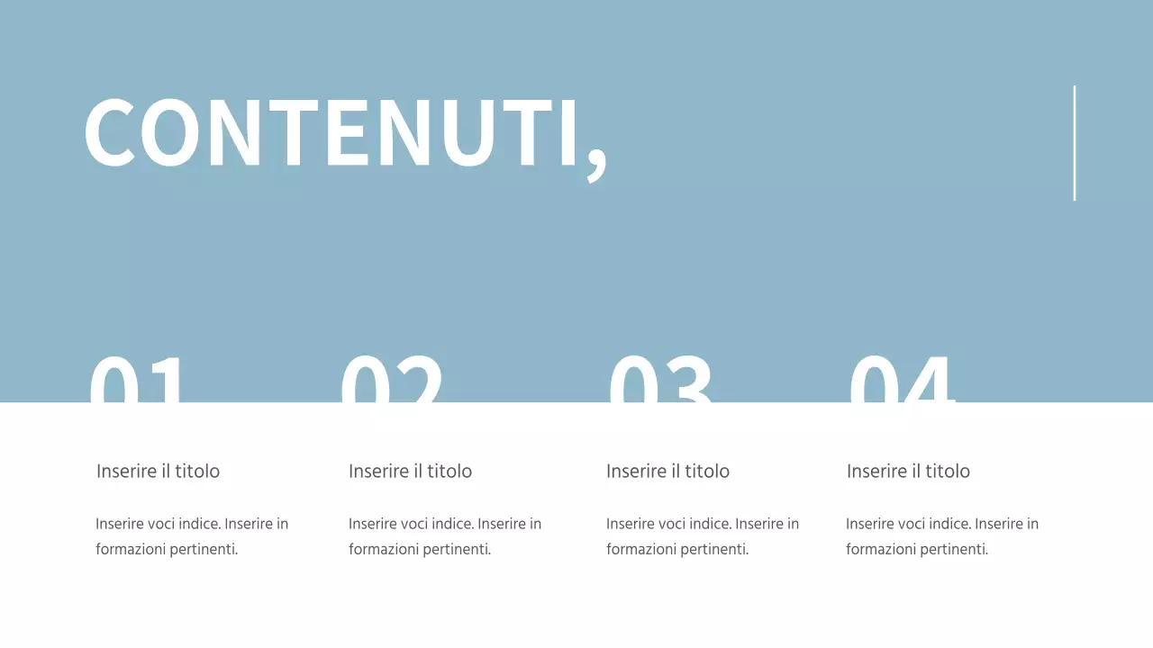 Presentazioni concise