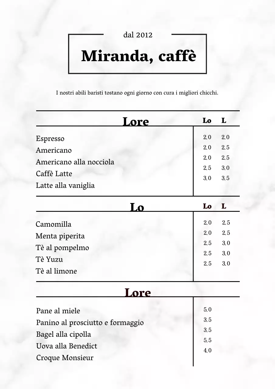 43235_Tabellone per menu in marmo