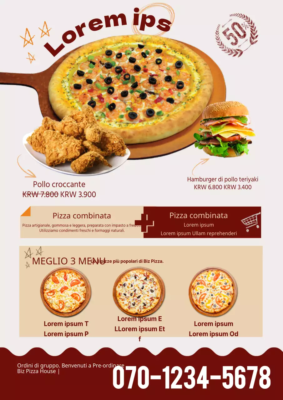 Pizza a metà prezzo