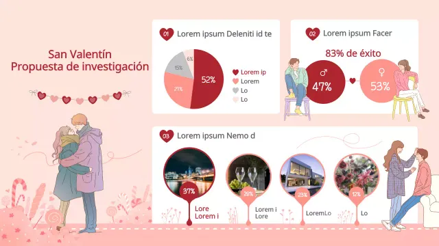 Buscando propuestas rosas y rojas para San Valentín