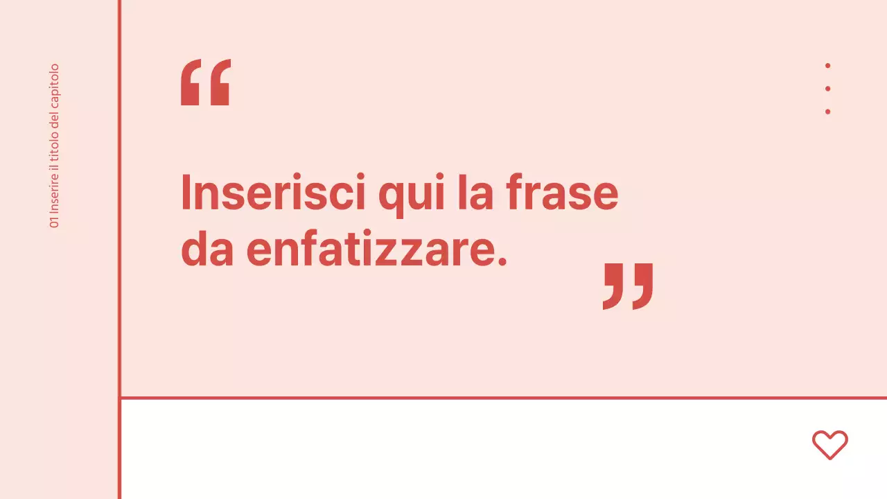 Presentazione del cuore