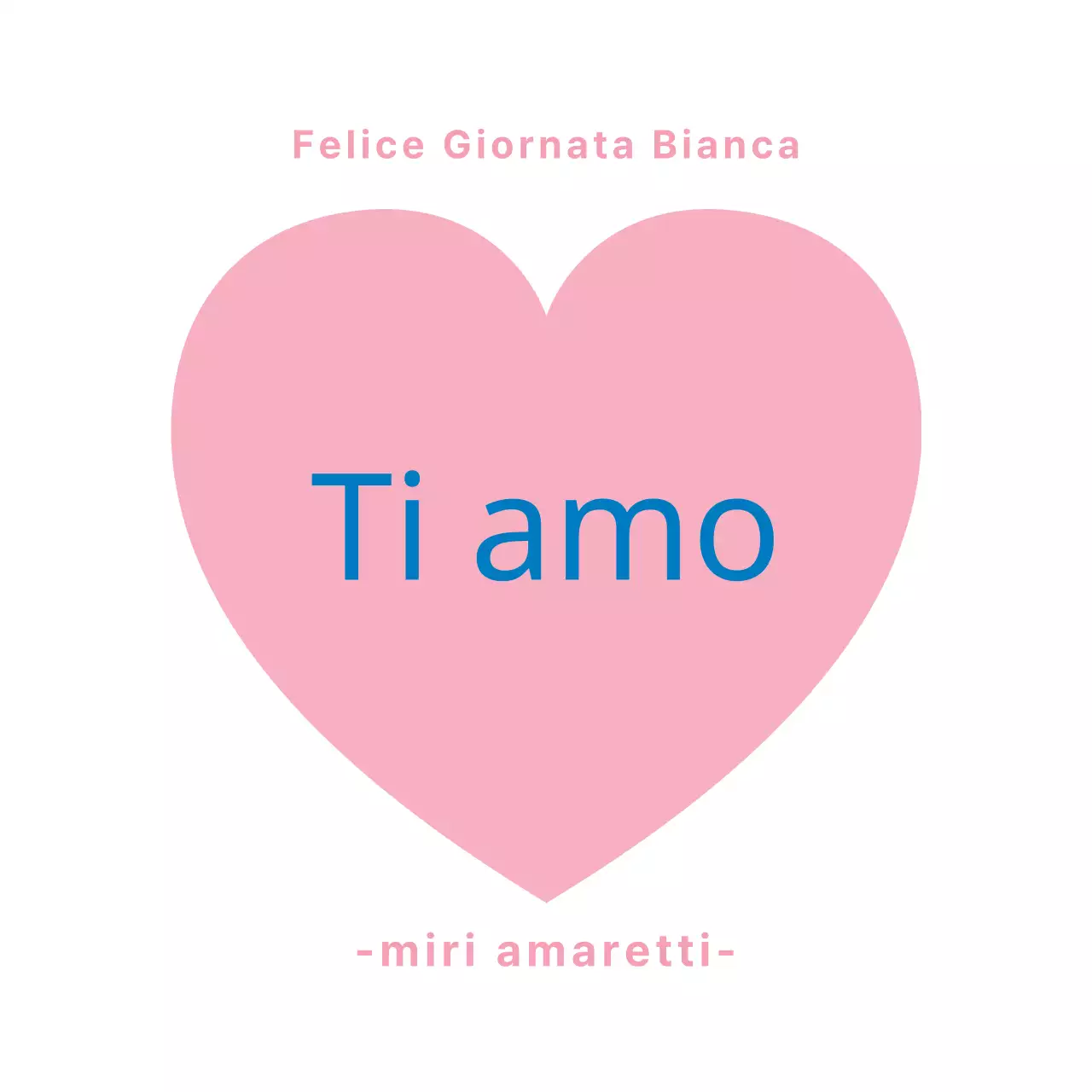 Illustrazione rosa di un cuore carinoEtichetta rosa di un giorno bianco carino