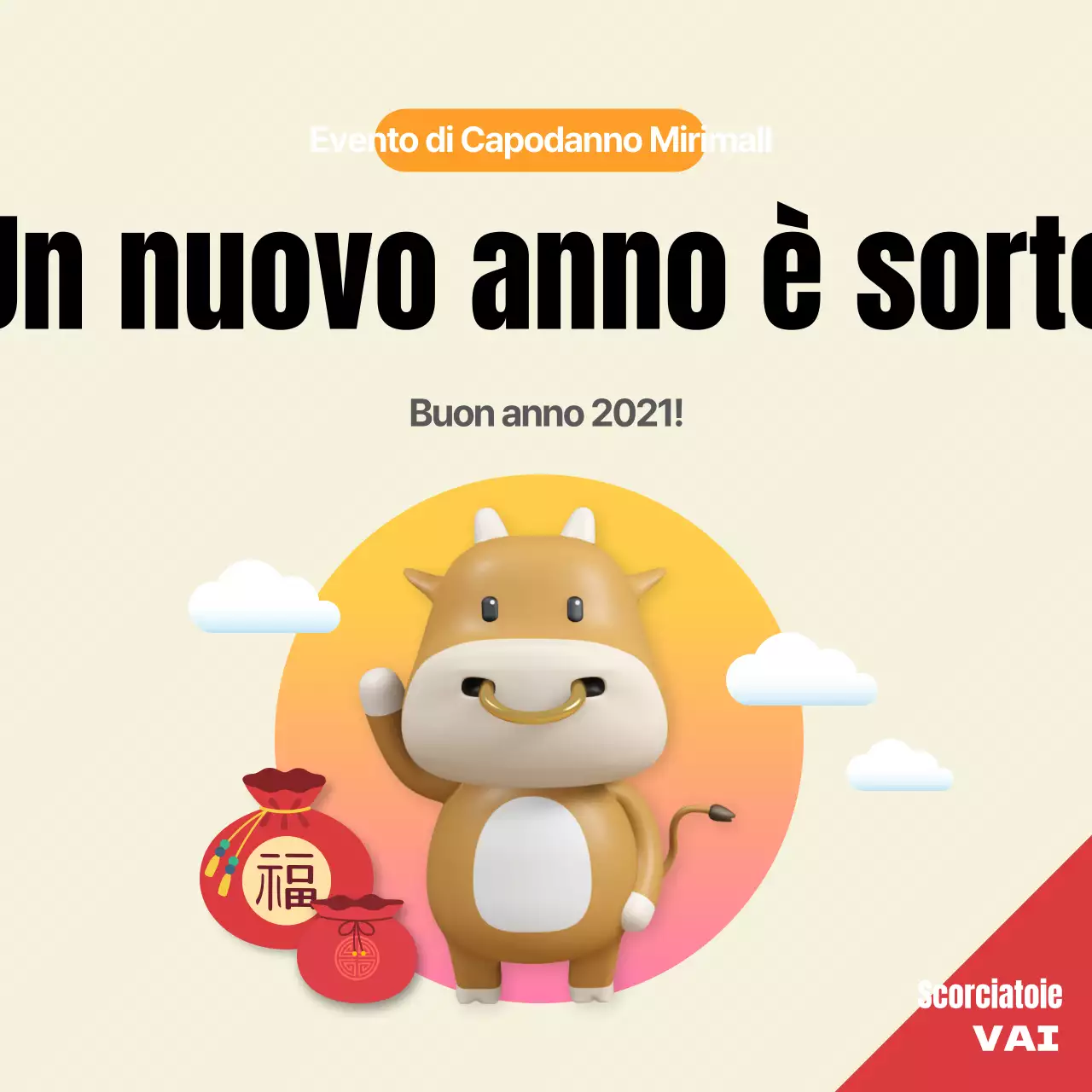 Eventi gialli di Capodanno 2021
