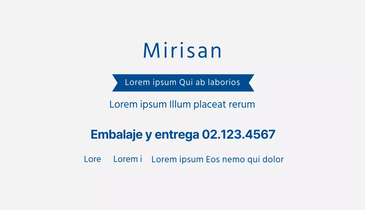 Ilustración azul tienda de pescado limpio