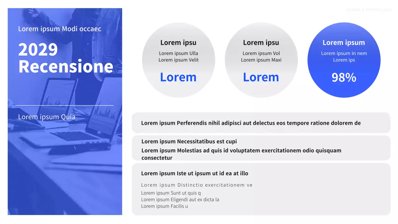 Piano aziendale di Bluetone IT