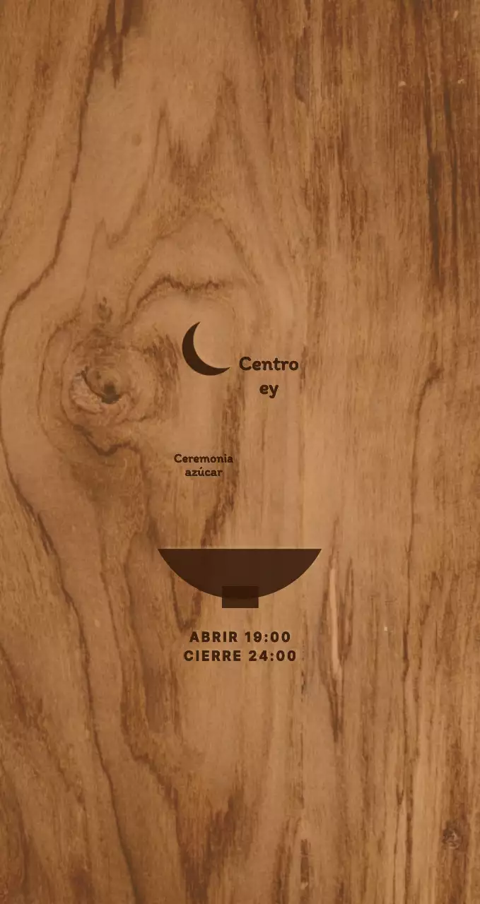 Promocionar e informar sobre un restaurante de madera de concepto emocional y sencillo