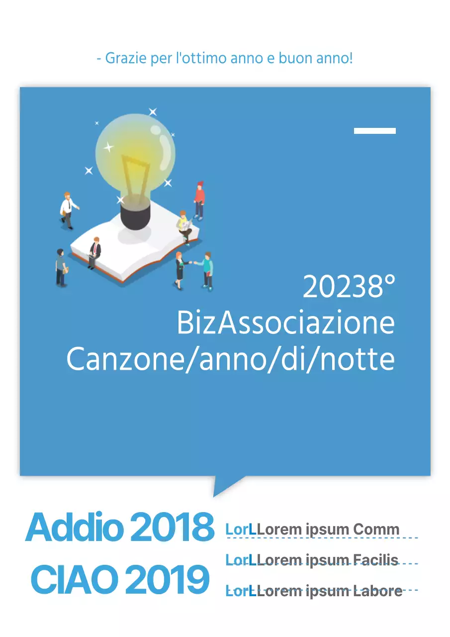 Poster del ritiro dell'associazione