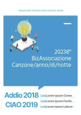 Poster del ritiro dell'associazione