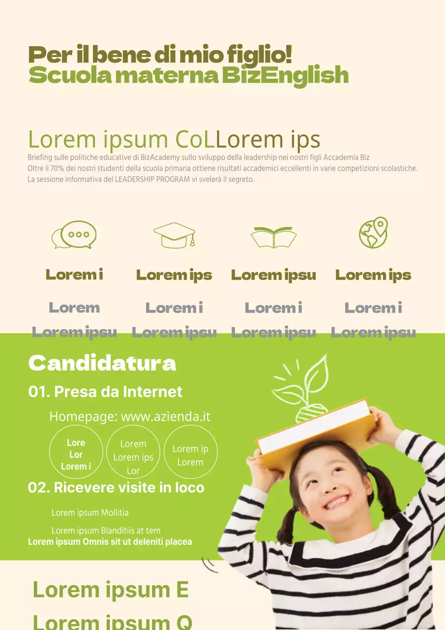 Scuola dell'infanzia BizEnglish