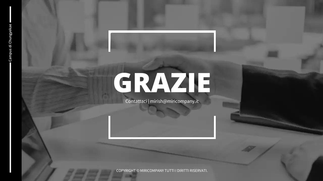 Relazione di pianificazione dello stand fieristico in bianco e nero