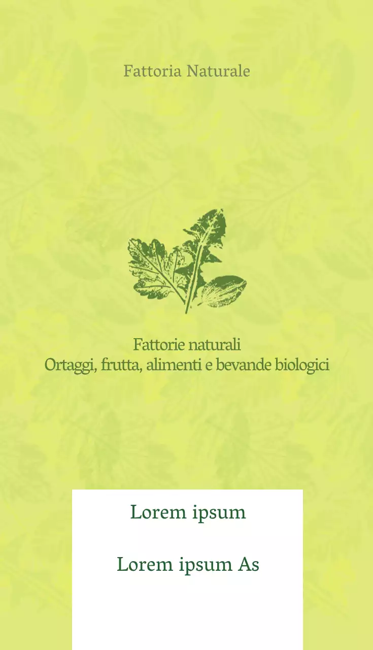 Fattorie naturali