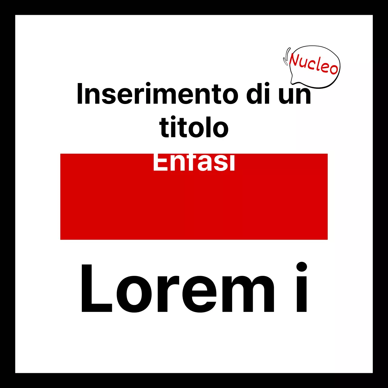 Progettazione dell'enfasi del testo