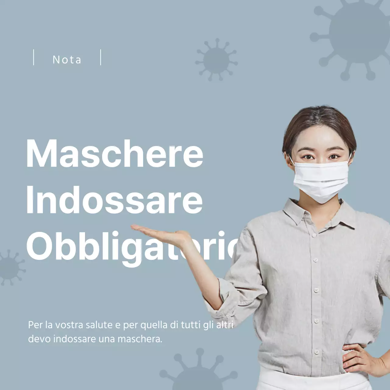 Maschera a corona di colore azzurro che indossa le istruzioni per il disegno a tema