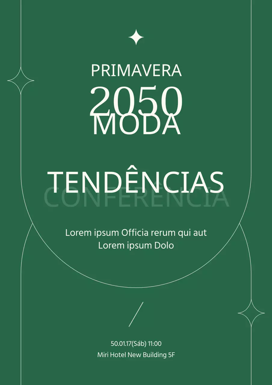 Uma proposta de moda limpa em verde e bege