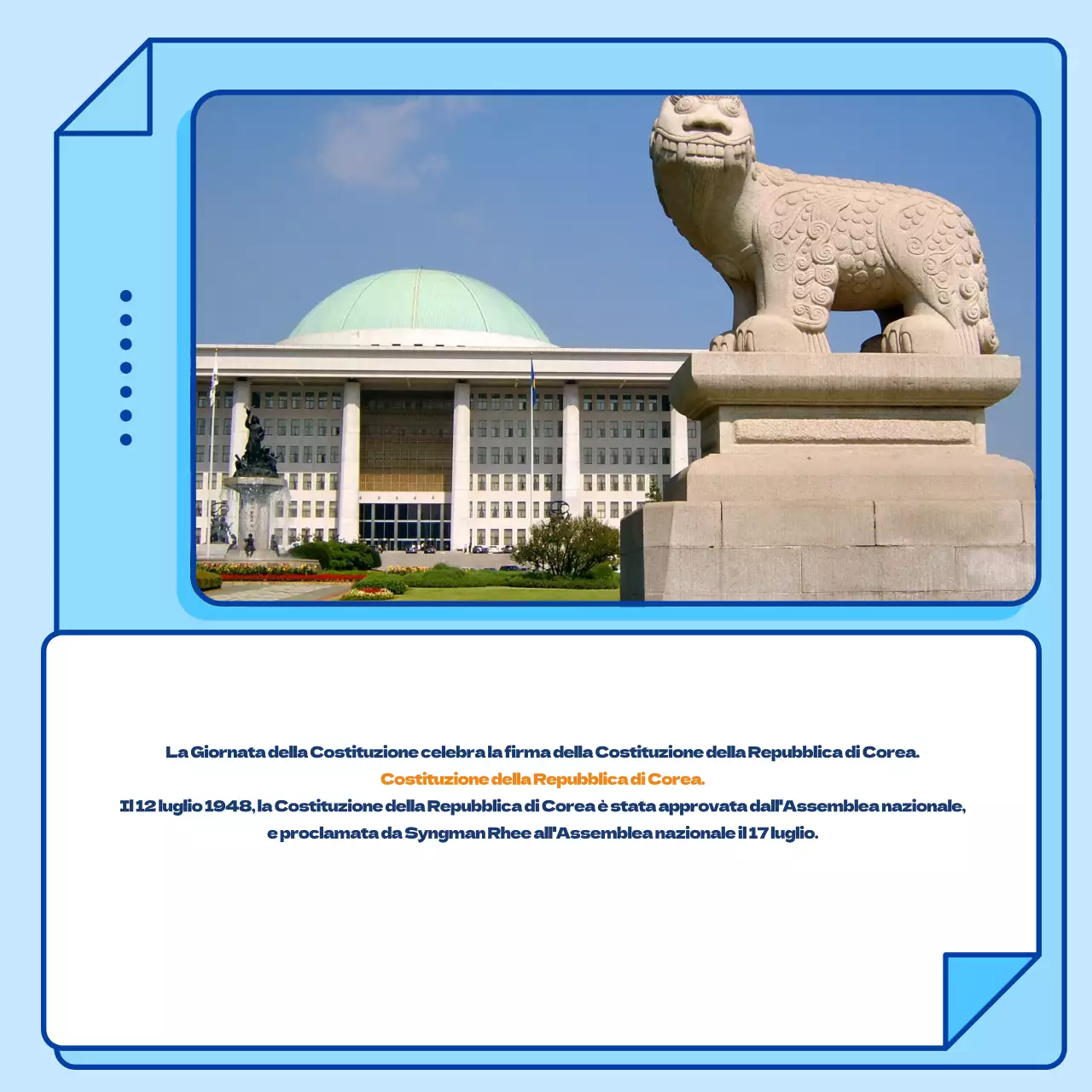 Giornata della CostituzioneCardNews