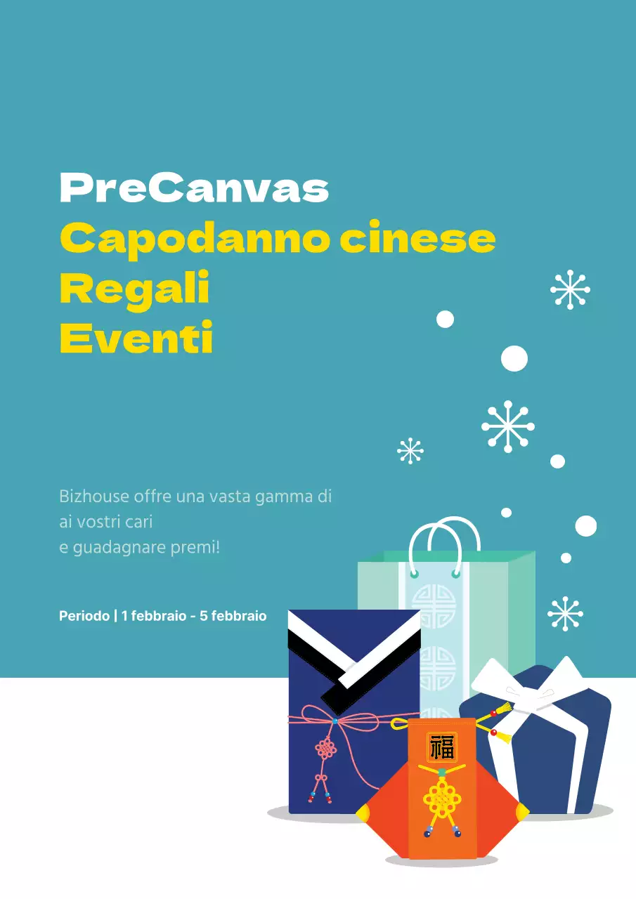 Eventi regalo per il Capodanno cinese