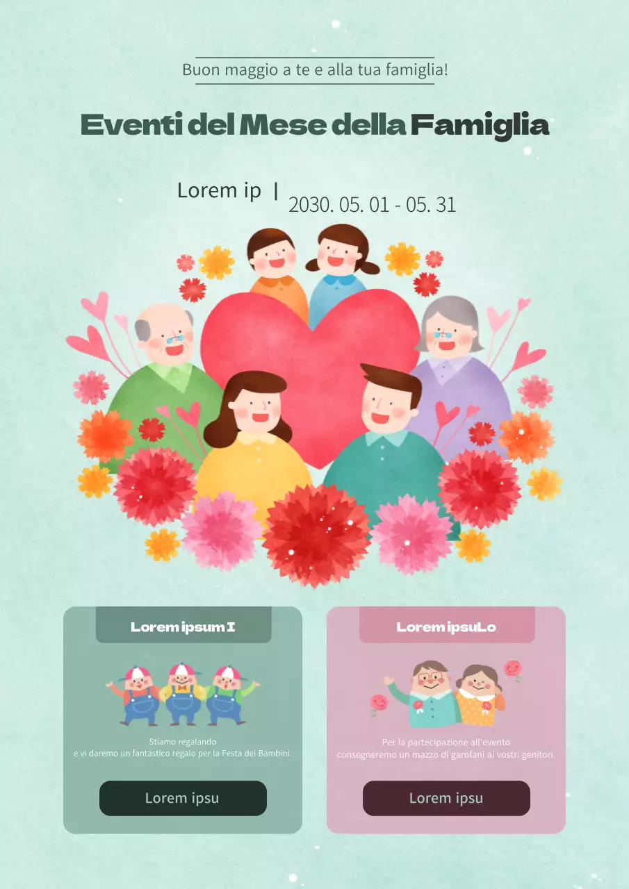 Eventi del Mese della Famiglia