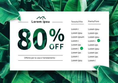 Offerte di arredamento per la casa