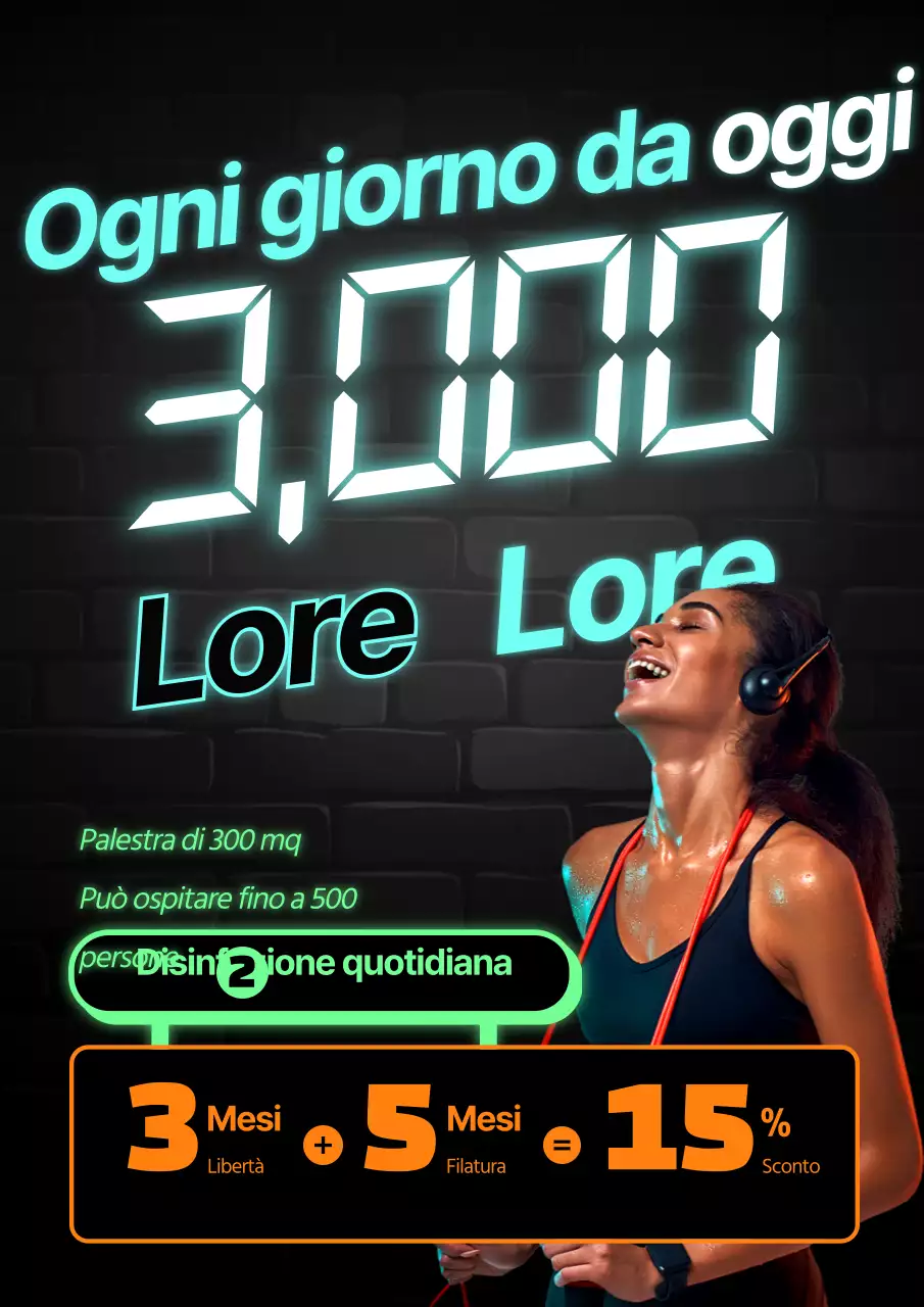 Eventi di sconto in palestra