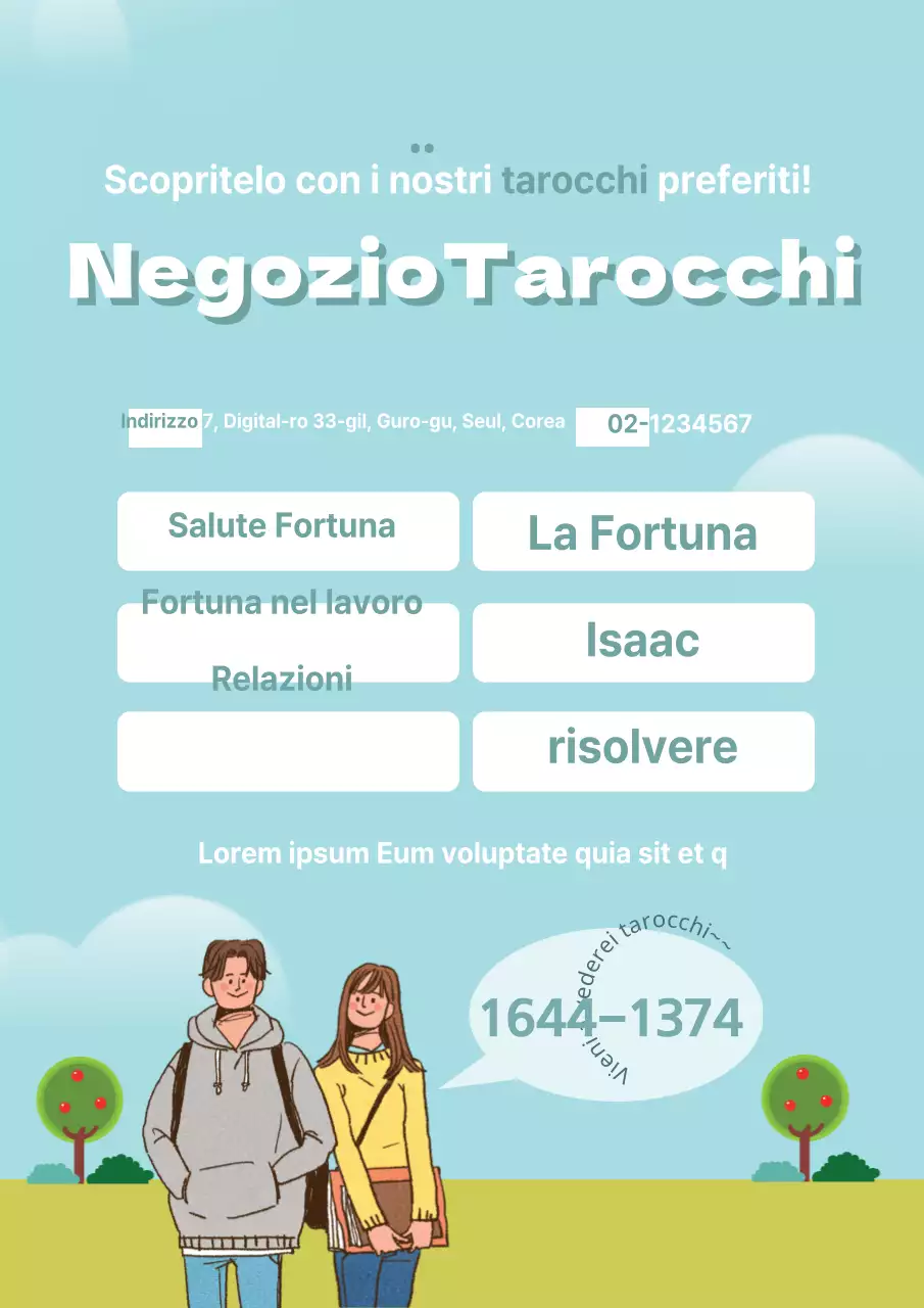 Negozio di tarocchi Beads