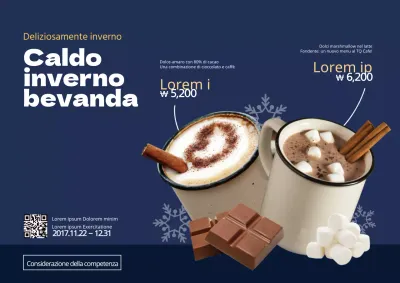 Evento invernale per i nuovi menu