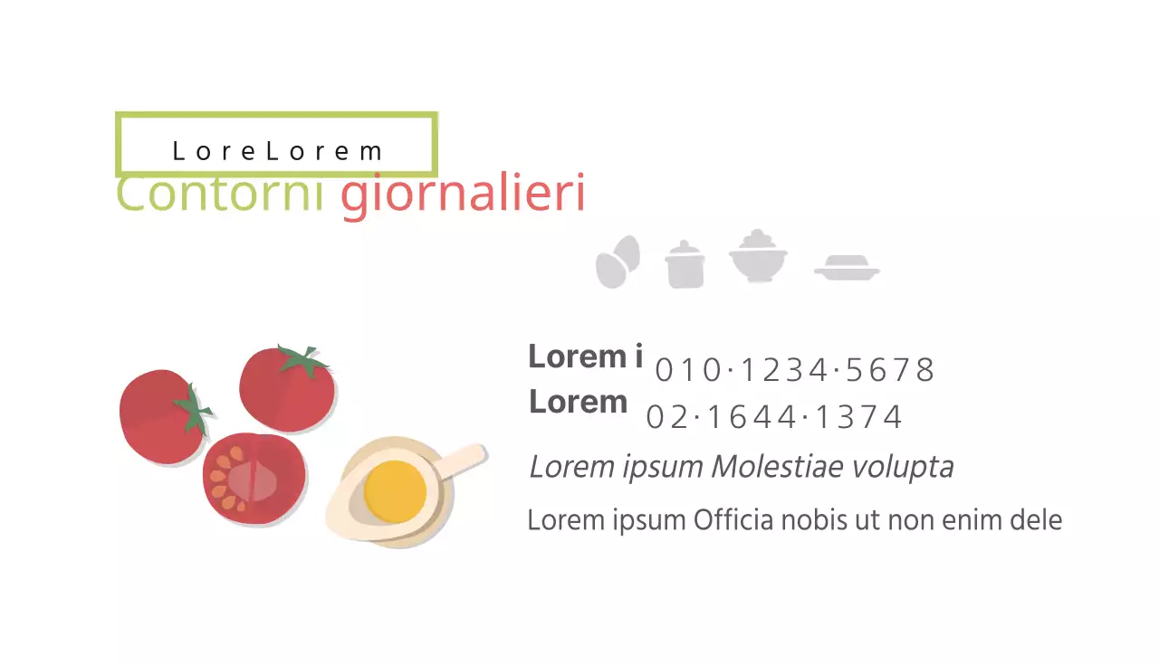 Contorni giornalieri