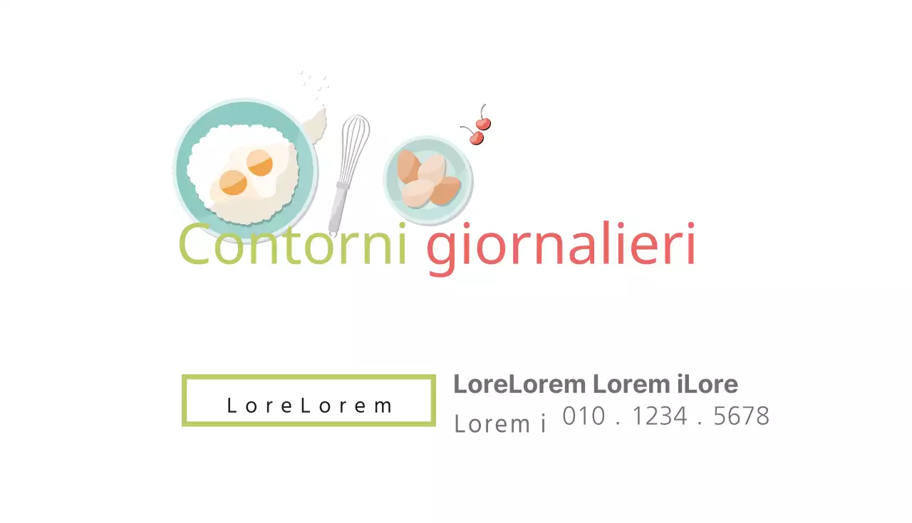 Contorni giornalieri