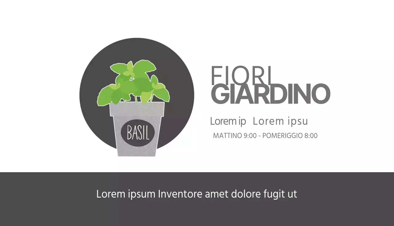 Biglietti da visita per fioristi