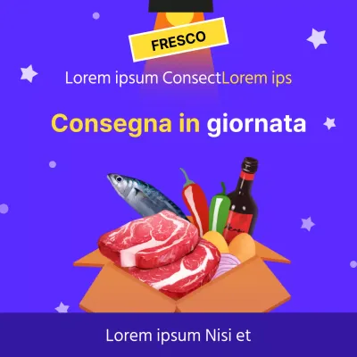 Blue Shipping Social Design